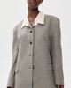 Source Unknown Source Unknown Suki Collar Blazer Grey One - 2