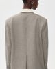 Source Unknown Source Unknown Suki Collar Blazer Grey One - 3
