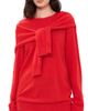 Source Unknown Source Unknown Tio Extra Shawl Sweater Red - 1