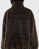 Source Unknown Source Unknown Zvika Faux Fur Anorak Brown - 3