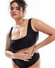 South Beach Curve South Beach Curve crop bikini top in black - 4