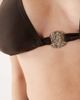 South Beach Curve South Beach Curve halterneck bikini top in mocha brown - 2