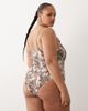 South Beach Curve South Beach Curve swimsuit with hardware detail in leopard print-Brown - 2