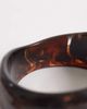 South Beach South Beach 2 layered chunky bangles in wood and stone effect-Multi - 3