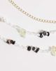 South Beach South Beach beaded shell trim belly chain in multi - 1