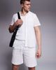 South Beach South Beach broderie beach shorts in white - part of a set - 2