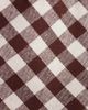 South Beach South Beach canvas sun hat in brown gingham - 2