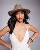 South Beach South Beach cowboy hat in metallic gold - 2