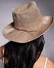 South Beach South Beach cowboy hat in metallic gold - 3