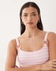 South Beach South Beach crinkle swimsuit in baby pink stripe - 3
