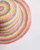 South Beach South Beach crochet bucket hat in rainbow stripe-Multi - 2