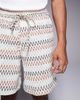 South Beach South Beach drawstring beach shorts in multi zig zag stripe - 2