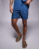 South Beach South Beach drawstring beach shorts in navy blue - 2