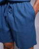 South Beach South Beach drawstring beach shorts in navy blue - 4