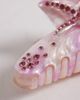 South Beach South Beach embellished starfish claw clip in pink - 2