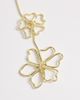 South Beach South Beach floral wrap necklace in gold - 4
