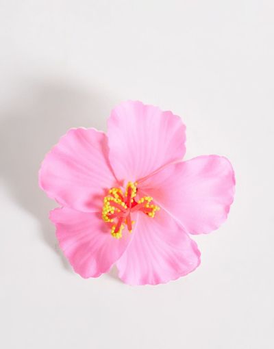 South Beach South Beach flower clip in fuchsia pink