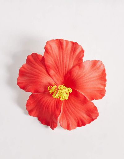 South Beach South Beach flower clip in red