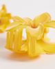 South Beach South Beach pack of 3 flower claw clips in amber yellow - 2