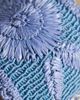South Beach South Beach platform sandals in blue raffia - 4