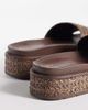 South Beach South Beach platform sandals in chocolate-Brown - 4