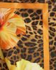 South Beach South Beach scarf printed satin bag in animal print-Multi - 4