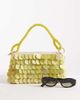 South Beach South Beach shell embellished ibiza shoulder bag in green - 2