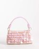 South Beach South Beach shell embellished ibiza shoulder bag in light pink-Purple - 1