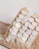 South Beach South Beach slide sandals with faux shells in natural-Neutral - 3
