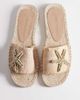 South Beach South Beach starfish strap sandals in natural-Neutral - 2