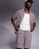 South Beach South Beach stripe knit beach short in multi - part of a set - 1