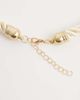 South Beach South Beach sun pendant rope necklace in gold - 4