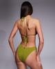 South Beach South Beach triangle bikini top in olive-Green - 3