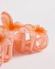 South Beach South Beach triple flower hair claw clip in orange - 3