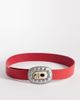 South Beach South Beach western buckle belt in red - 1
