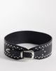 South Beach South Beach wide studded belt in black - 1