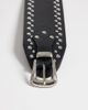 South Beach South Beach wide studded belt in black - 3