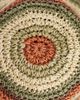 South Beach South Beach woven bucket hat in green neutral stripes-Multi - 2