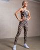 South Beach South Beach x Joanna Chimonides high waisted leggings in zebra print-Multi - 3