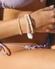 South Beach South Beach x Liv Silverman lotus flower beaded bracelets-Multi - 1