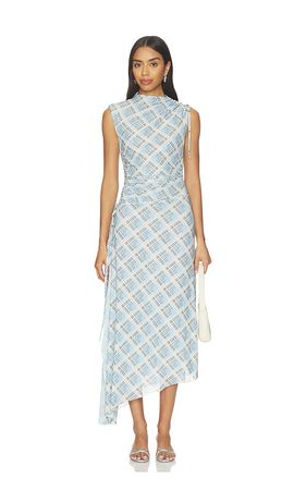 SOVERE SOVERE Novalyn Plaid Dress