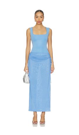enza costa terry knit cardigan dress Edited Pieces main image 1