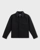 SOW Kids SOW Kids Black Sustainable Boxy Shirt Jacket Kids  - 1