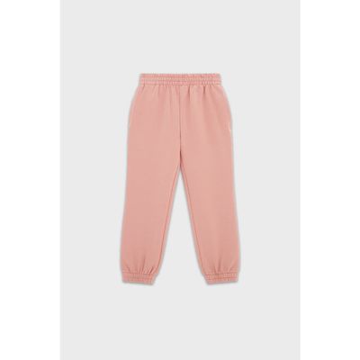 SOW Kids SOW Kids Girls Cotton Sweatpants Elastic Waist Pink 