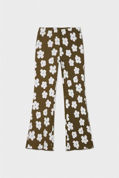 SOW Kids SOW Kids Organic Cotton Blend Flare Ribbed Pant