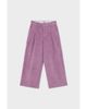SOW Kids SOW Kids Organic Cotton Corduroy Double Pleated Wide Leg Pants - 1