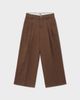 SOW Kids SOW Kids Organic Cotton Wide Leg Double Pleated Pant - 1