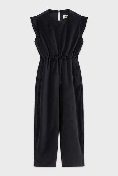 SOW Kids SOW Kids Sustainable Girls Velvet Jumpsuit