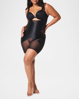 Spanx Open-Bust X Mid-Thigh Bodysuit