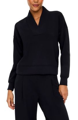 SPANX® SPANX® Air Essentials V-Neck Long Sleeve Sweatshirt
